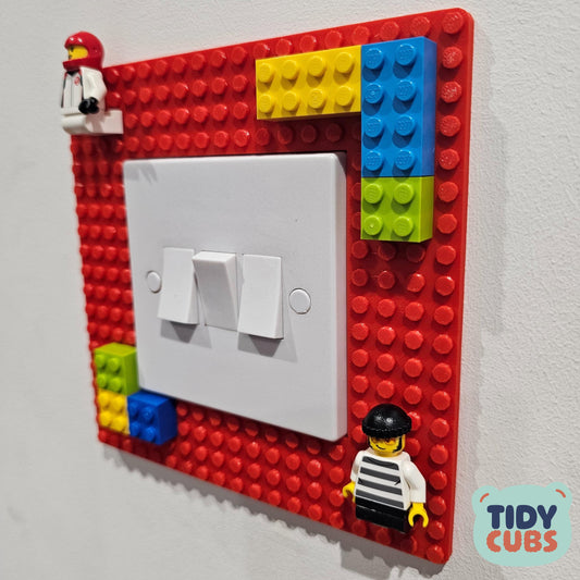 Building Brick Light Switch Surround UK EU