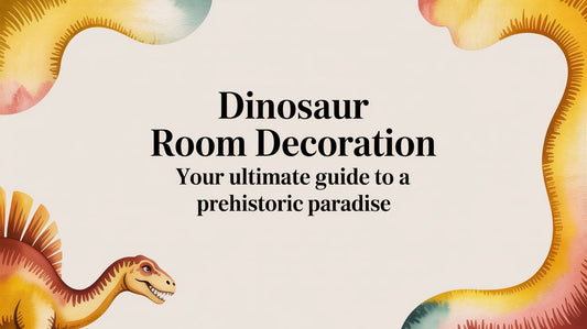 Dinosaur Room Decoration Your Ultimate Guide to a Prehistoric Paradise