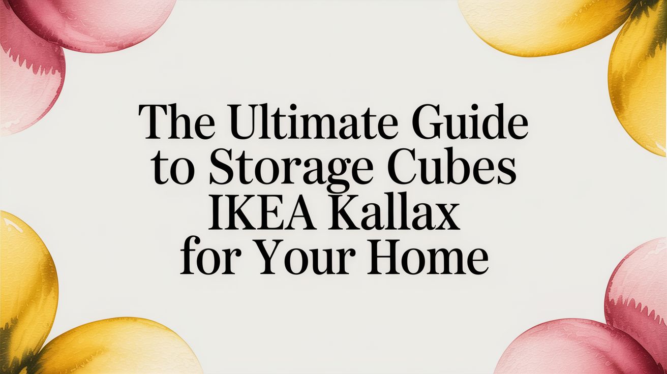The Ultimate Guide to Storage Cubes IKEA Kallax for Your Home – TidyCubs