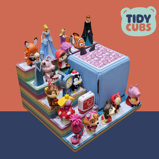 Large Rainbow TonieBox 1 Docking Station & Stand Organiser Storage