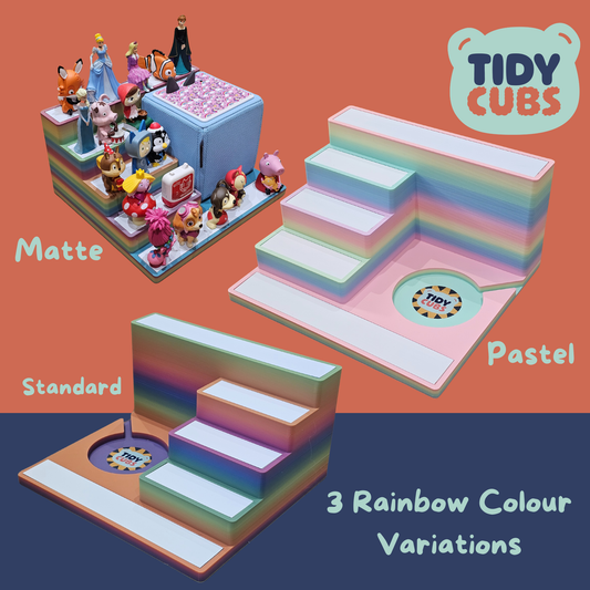 Large Rainbow TonieBox 1 Docking Station & Stand Organiser Storage