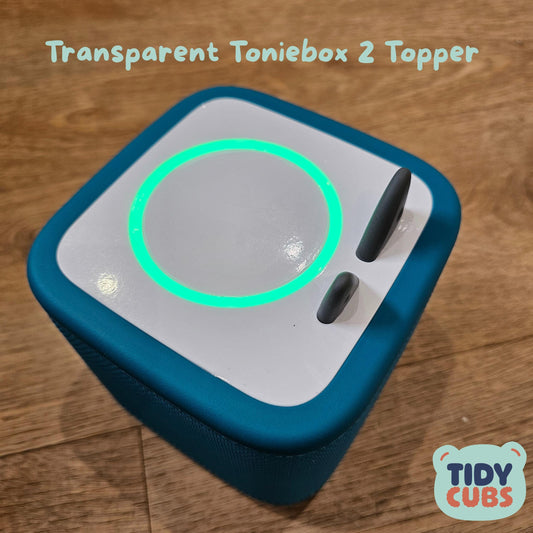 Toniebox 2 Transparent Protective Film Topper