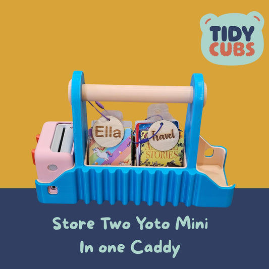 Yoto Mini Double Travel Caddy & Audio Card Storage