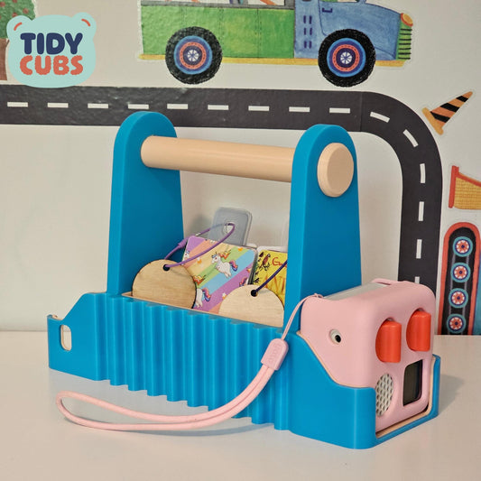 Yoto Mini Double Travel Caddy & Audio Card Storage